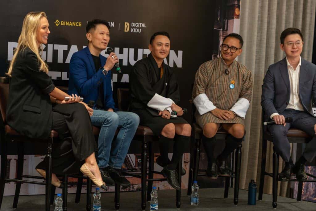  Richard Teng on a panel in Bhutan Source: X Crypto as Core Industry Additionally, Bhutan isn't stopping at payments. Gelephu Mindfulness City, a forward-thinking project blending blockchain, culture, and sustainability, exemplifies Bhutan's crypto-positive outlook. Hobeng Lim, managing director of finance at Gelephu Mindfulness City, asserts: "Crypto is not merely an experiment here—it's a core industry.