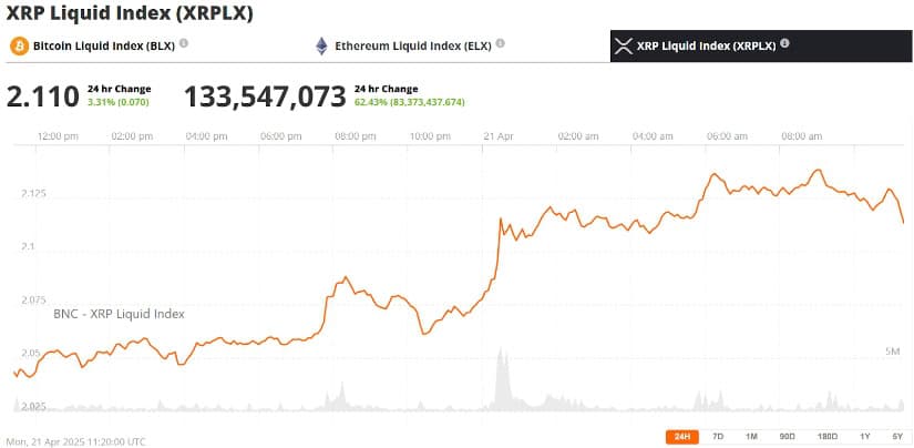  XRP 