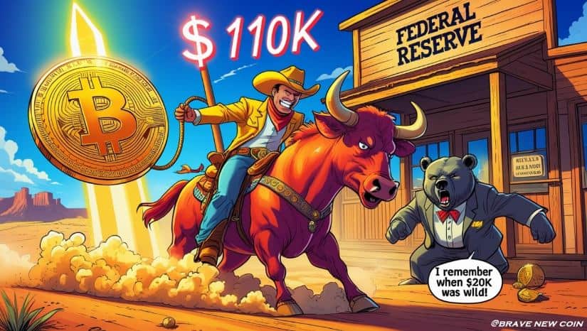 Bnc Jul 3-26 Bitcoin (BTC) Price Today: Bitcoin Price Hits $110K as Bulls and Bears Fight for New Direction