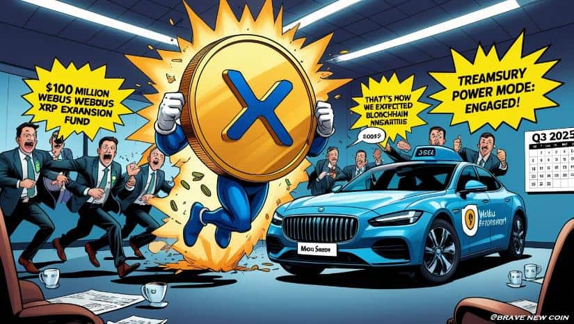 XRP News Today: Webus Secures $100M Deal to Power XRP Payments—Big Win for XRP Ecosystem