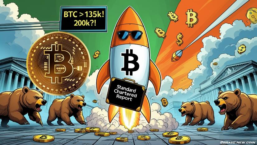 Bnc Jul 3-613 Bitcoin (BTC) Price Prediction: Standard Chartered Forecasts $135K in Q3 and $200K by Year-End