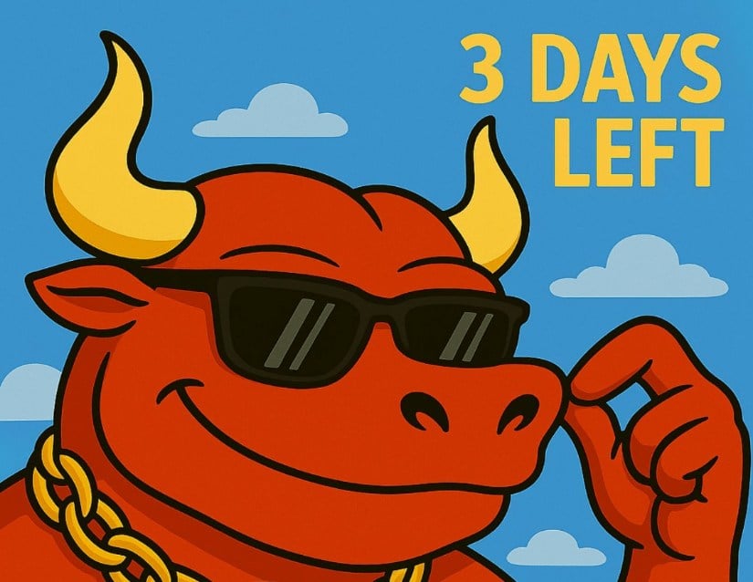 Final 3 Days for BTC Bull Token Presale as Crypto Whales Make Investments
