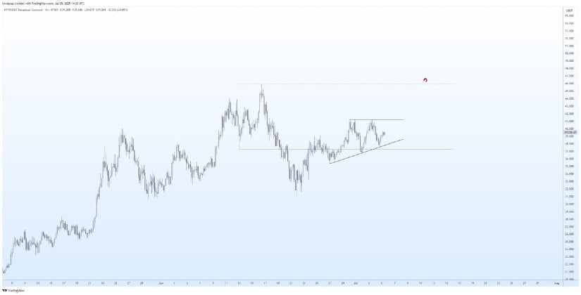 Hyperliquid Price Analysis
