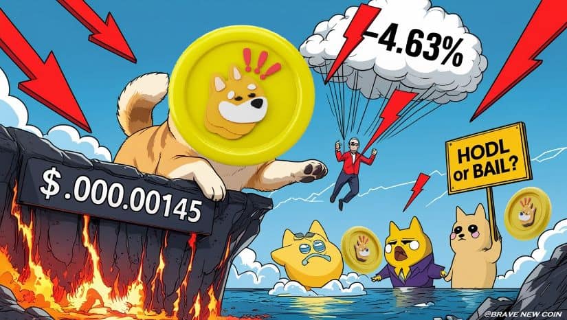 Bnc Jun 22-481 Bonk Price Prediction: Bonk Breaks Key Support at $0.0000145—Is a Deeper Correction on the Horizon?
