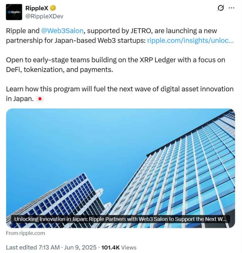 Ripple and Web3 Salon Join Forces