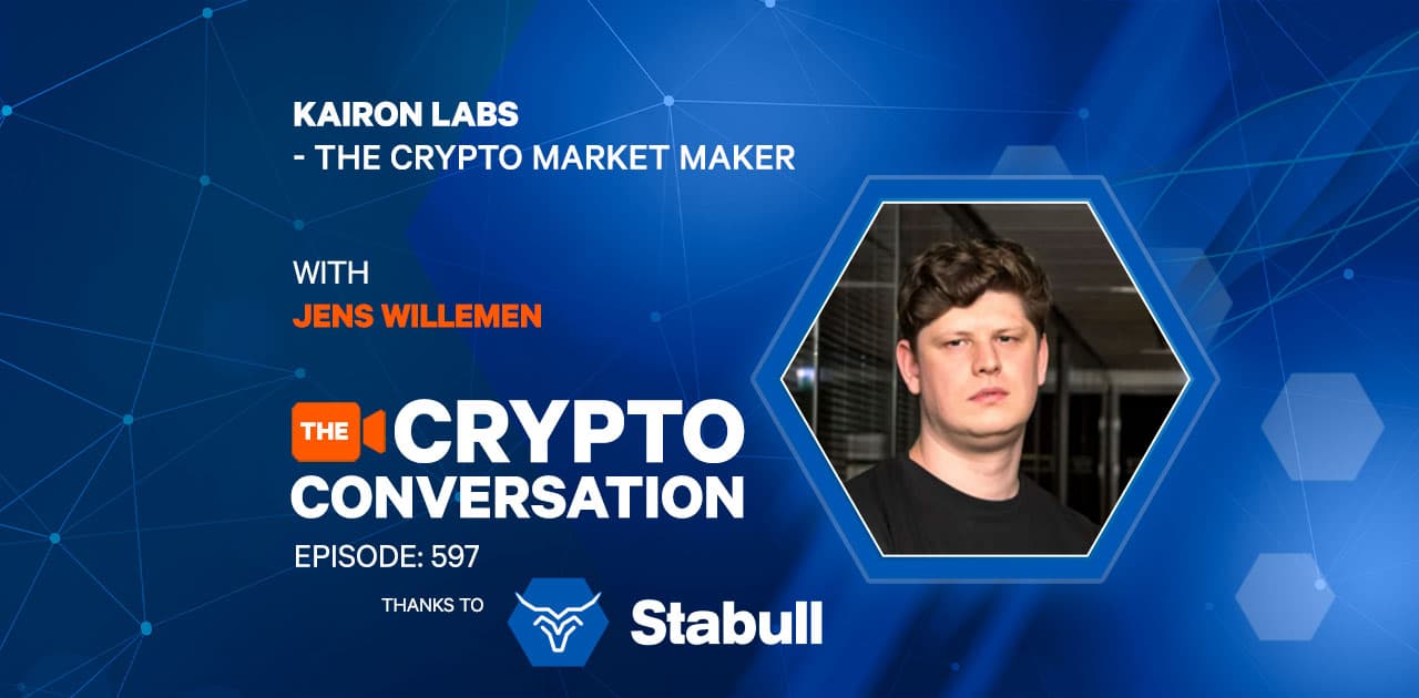Kairon Labs - The Crypto Market Maker Jens Willemen is a Partner & Co-Founder at Kairon Labs, an advisor and crypto market maker for digital asset issuers.