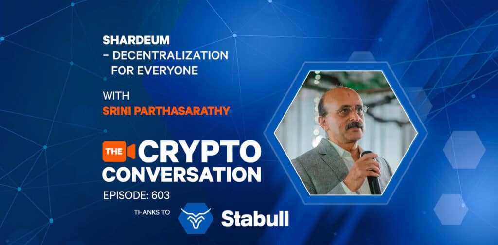 Srini Parthasarathy is the CTO of Shardeum - an EVM-based autoscaling blockchain. Shardeum's architecture addresses the blockchain trilemma of decentralization, scalability, and security.
