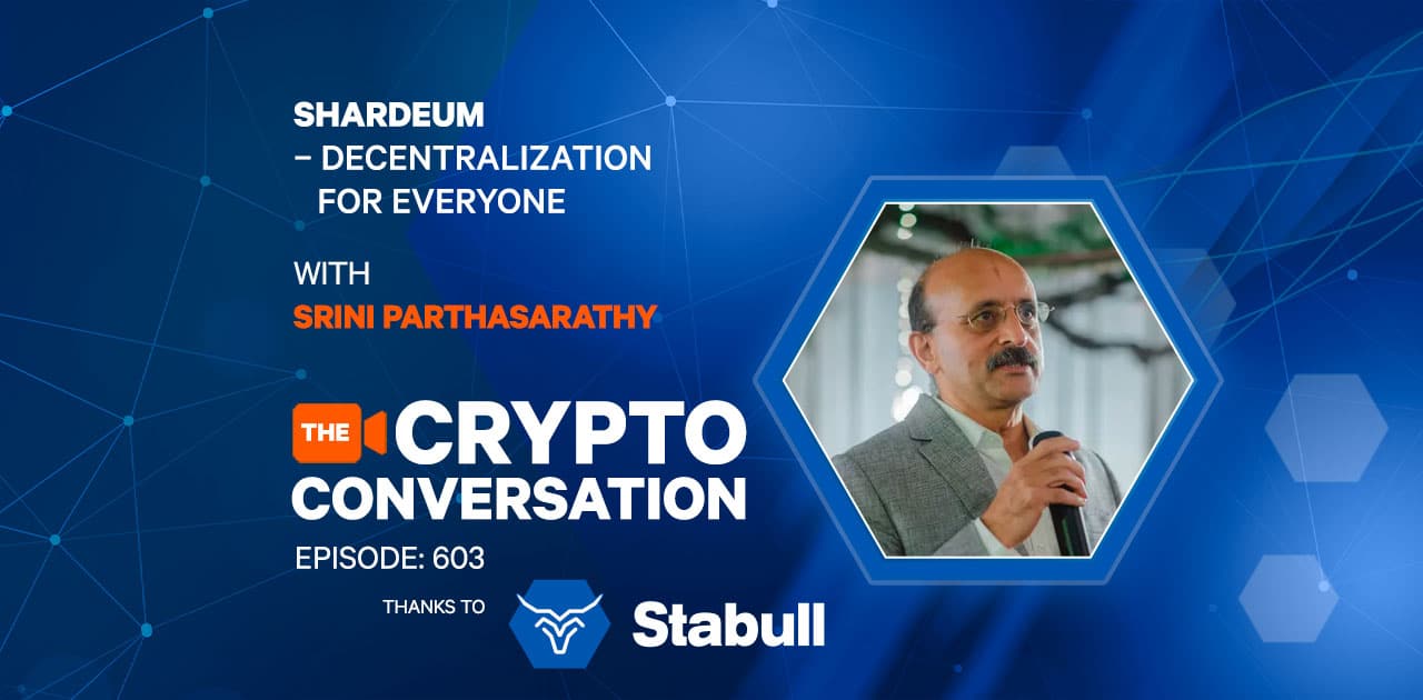 Srini Parthasarathy is the CTO of Shardeum - an EVM-based autoscaling blockchain. Shardeum's architecture addresses the blockchain trilemma of decentralization, scalability, and security.