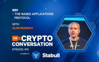 Alon Muroch, founder of SSV Labs, the core development team behind ssv.network, a distributed staking infrastructure securing ~5% of all staked ETH. Alon’s work with SSV 2.0 and the Based movement is paving the way for validators to extend Ethereum’s security to emerging applications.
