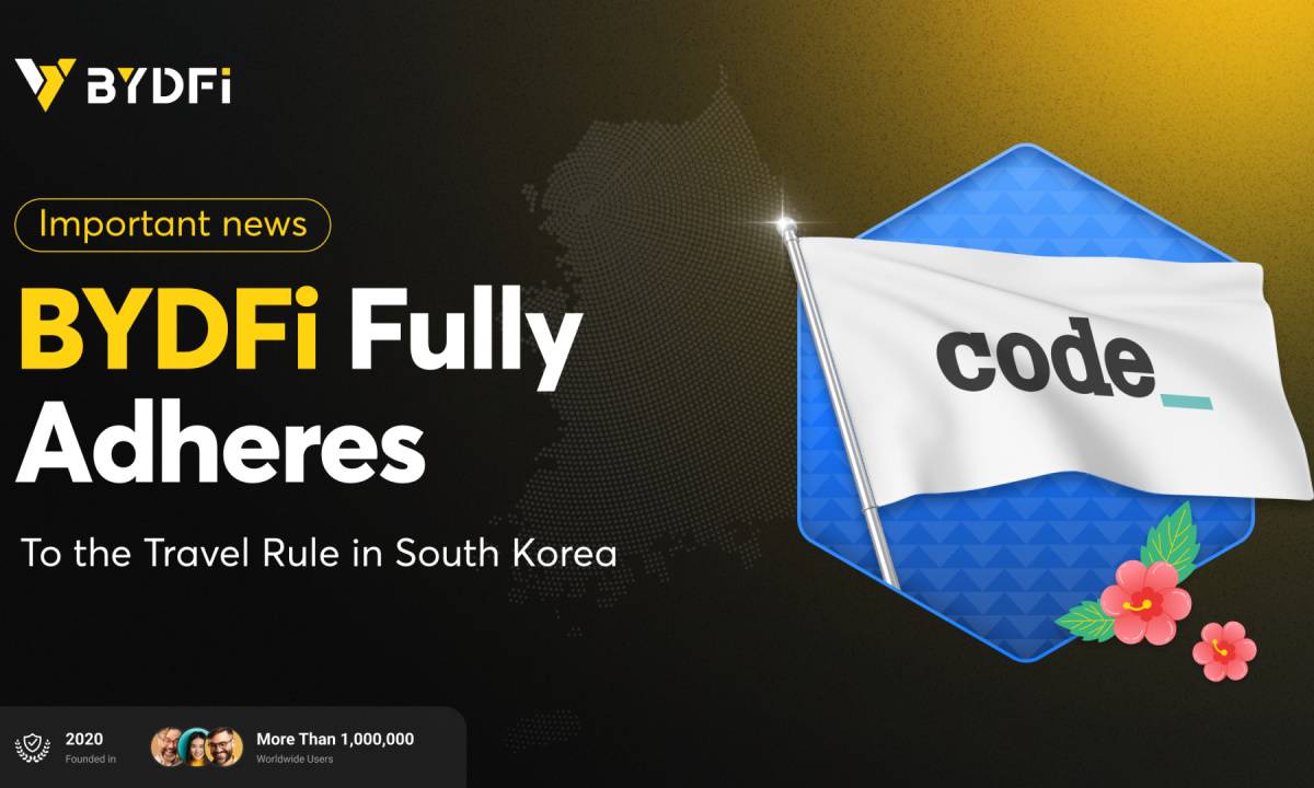 BYDFi Joins CODE VASP, Advancing Regulatory Efforts in Korea