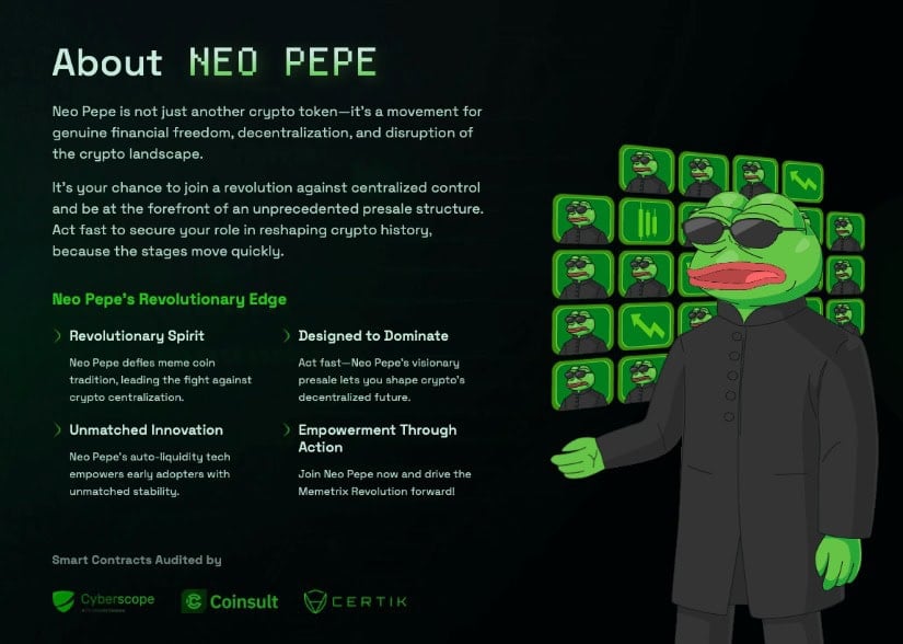 Neo Pepe website.