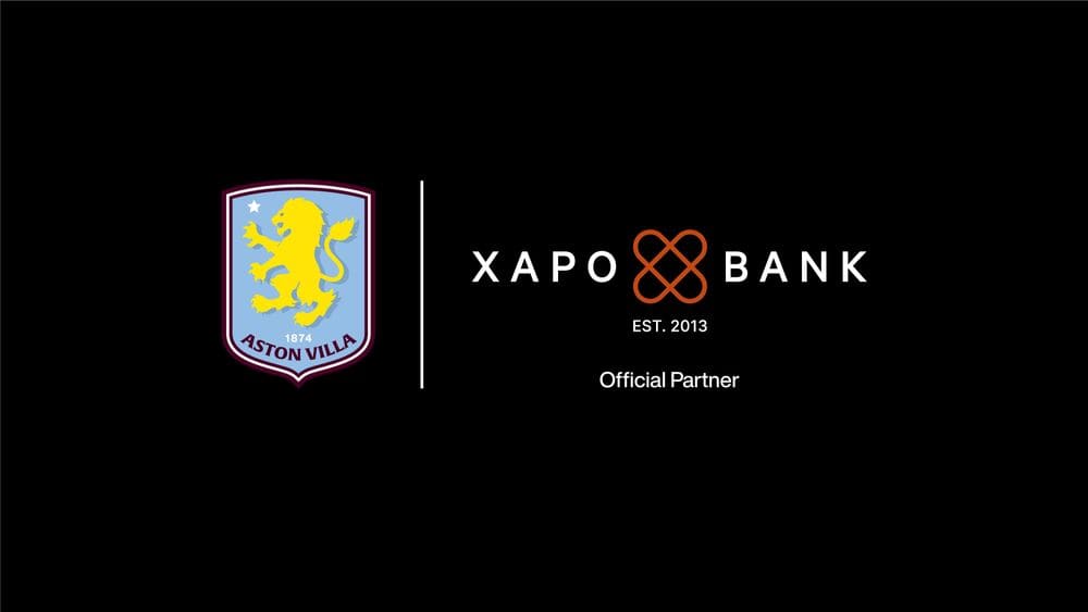 Bitcoin’s “Fort Knox” marches into the Premier League: Xapo Bank inks sponsorship deal with Aston Villa